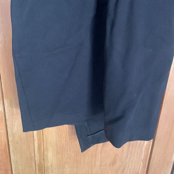 Shoshanna Ralph stretch crepe 3/4 sleeve runched midi dress - Picture 10 of 11